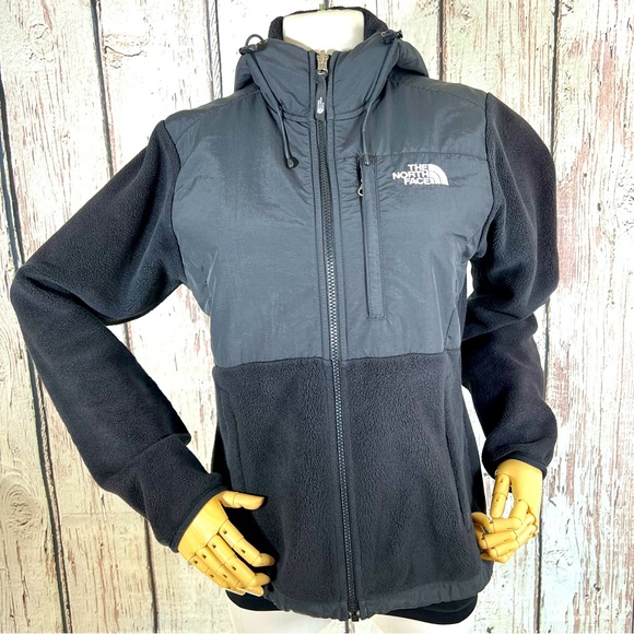 The North Face Jackets & Blazers - Vintage The North Face Denali Hooded Fleece Jacket Size Small AS IS CONDITION